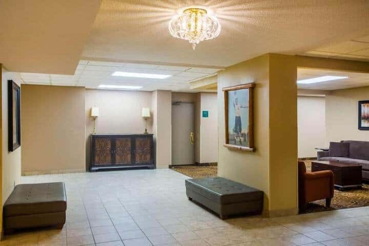 Lobby sitting area
